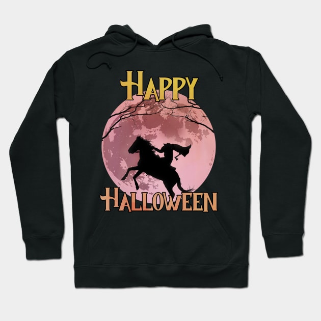 Happy Halloween - The Headless Horseman Hoodie by Moon Lit Fox